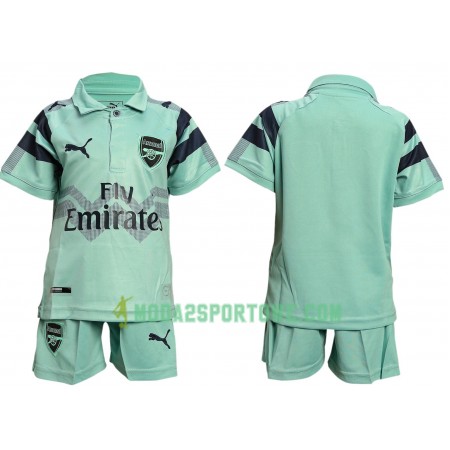 Koszulka Arsenal Dziecięcy Trzeci Stroje Piłkarskie 2018/19 Krótki Rękaw